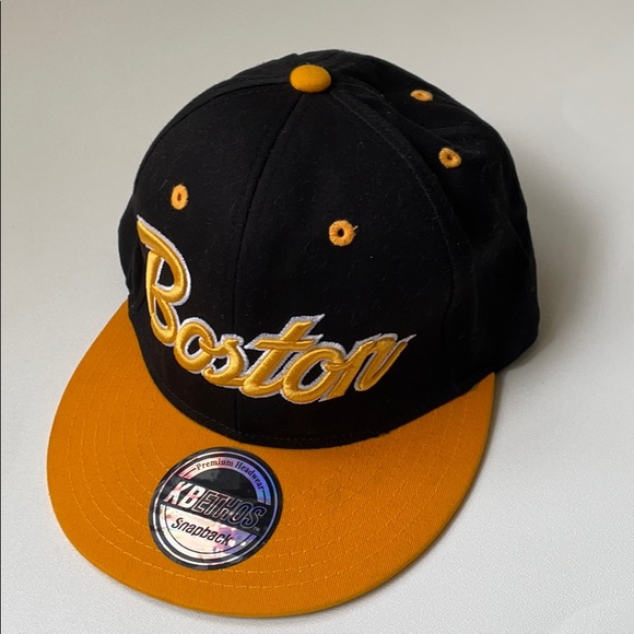 KBETHOS Other - KBETHOS Boston Baseball Cap Snap Back Hat